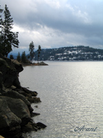 Coeur d'Alene Lake by Paulette Ross