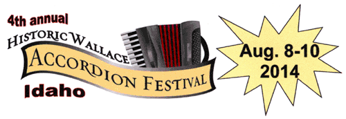 Wallace Accordion Festival 2014 flyer