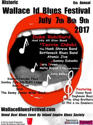 2017 Historic Wallace Blues Festival