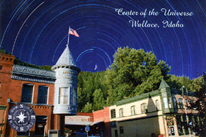 John Darrington's Center of the Universe postcard
