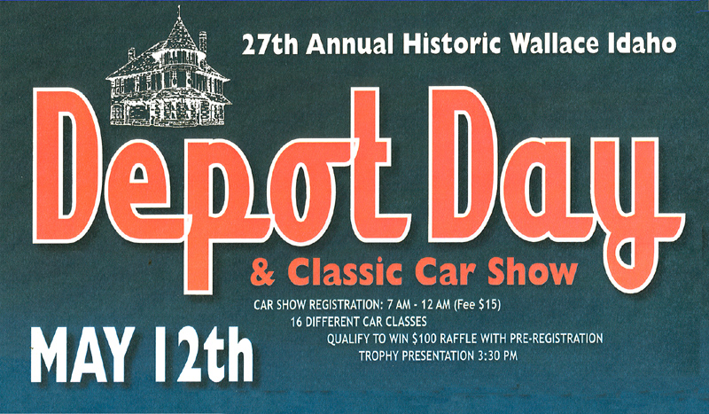 Depot Day 2012 in historic Wallace Idaho