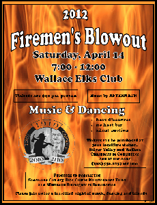click to open PDF poster for Firemens Blowout 2012