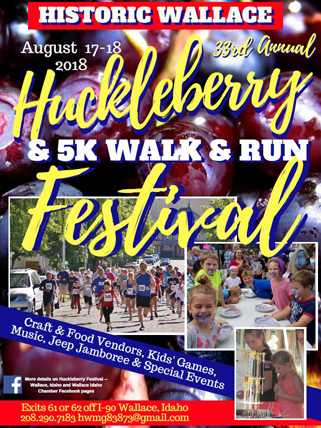 Huckleberry Heritage Festival, August 17 - 18, 2018